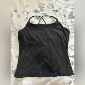 GapFit tank top with built in shelf bra. Medium.